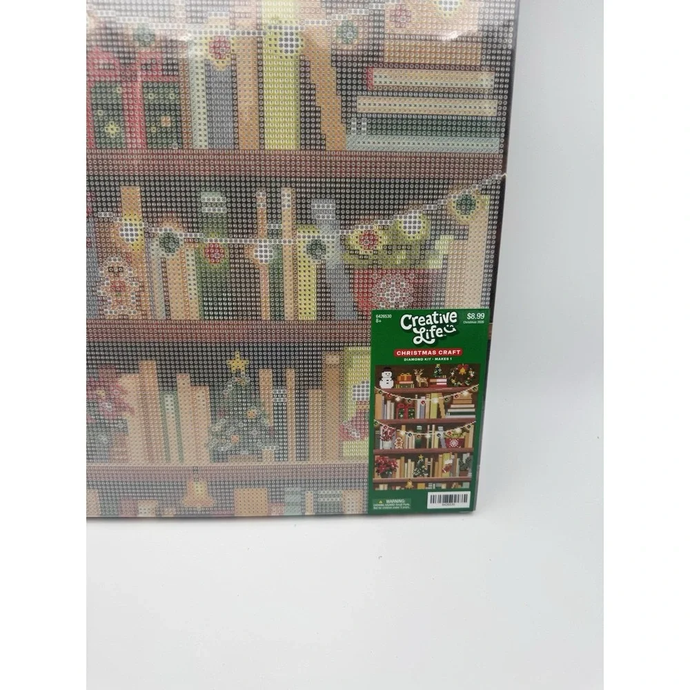 NEW Creative Life Christmas Craft Diamond Painting Kit – Complete Craft Set